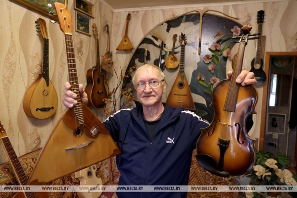 РЕПОРТАЖ: Как витебский мастер больше 30 лет дает жизнь струнным музыкальным инструментам РЕПОРТАЖ: Как витебский мастер больше 30 лет дает жизнь струнным музыкальным инструментам