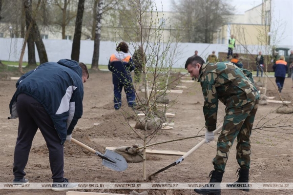 Республиканский субботник проходит сегодня в Беларуси Республиканский субботник проходит сегодня в Беларуси