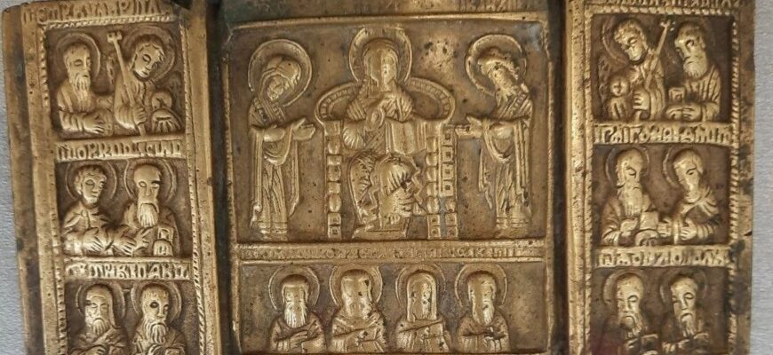 Памятники медного культового литья впервые привезли в Витебск Памятники медного культового литья впервые привезли в Витебск