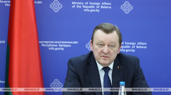 Начался официальный визит в Россию главы МИД Беларуси Сергея Алейника Начался официальный визит в Россию главы МИД Беларуси Сергея Алейника