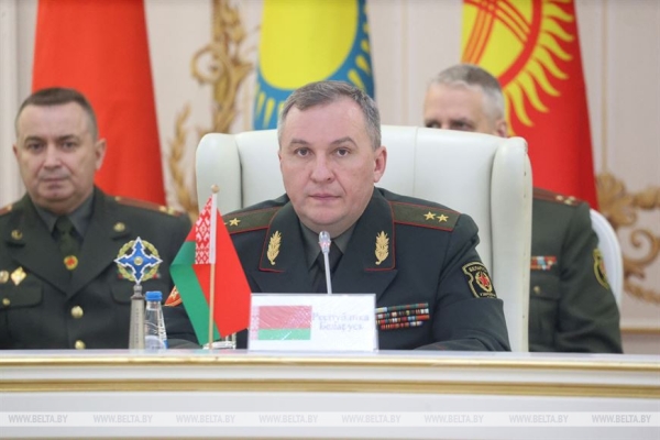 Хренин: приоритетом белорусского председательства в ОДКБ станет укрепление взаимного доверия Хренин: приоритетом белорусского председательства в ОДКБ станет укрепление взаимного доверия