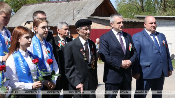 ФОТОРЕПОРТАЖ: В Беларуси чествуют ветеранов в преддверии Дня Победы ФОТОРЕПОРТАЖ: В Беларуси чествуют ветеранов в преддверии Дня Победы
