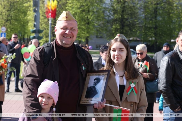ФОТОРЕПОРТАЖ: День Победы празднуют в Беларуси ФОТОРЕПОРТАЖ: День Победы празднуют в Беларуси