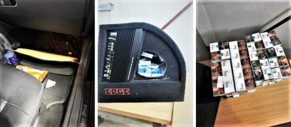 Мужчина смог провести контрабанду через границу, но попался уже по дороге в Вильнюс Мужчина смог провести контрабанду через границу, но попался уже по дороге в Вильнюс